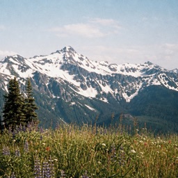 Snowy ridge