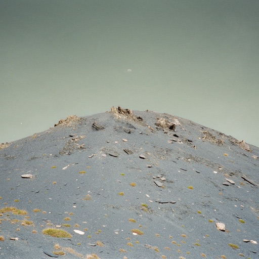 Cover of Northbound: a slate slope under a small moon